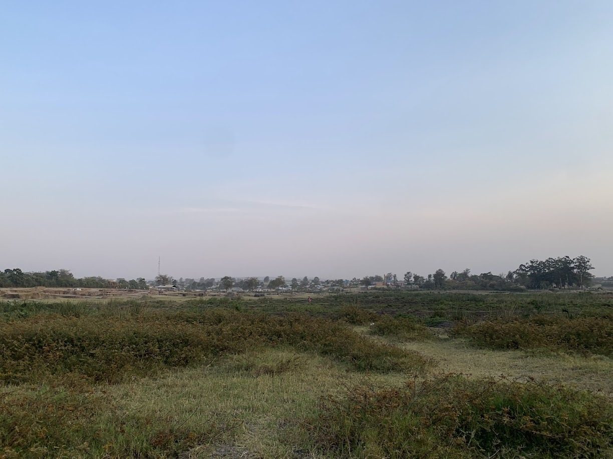 The hills and scattered homesteads of Nakivale Refugee Settlement